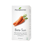 Phytopharma Beta-Sun Capsules – Carrot Oil, Beta-Carotene & Vitamin E | 100 pcs